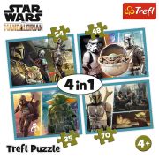 PUZZLE 4IN1 MANDALORIAN SI LUMEA LUI VIV34377