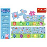 PUZZLE EDUCATIONAL 20 PIESE NUMERE PEPPA PIG VIV15579