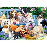 PUZZLE TREFL 1000 CAINI IN GRADINA VIV10556