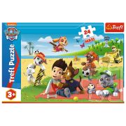 PUZZLE TREFL 24 MAXI PATRULA CATELUSILOR DISCTRACTIA LA PLAJA VIV14346