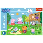 PUZZLE TREFL 24 MAXI PEPPA PIG DISTRACTIA DIN IARBA VIV14342
