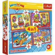 PUZZLE TREFL 4IN1  SPIONII SECRETI VIV34376