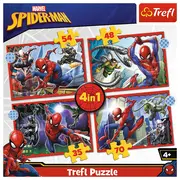 PUZZLE TREFL 4IN1 SPIDERMAN - EROUL SPIDERMAN VIV34384