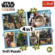 PUZZLE TREFL 4IN1 STAR WARS - MANDALORIANUL VIV34397