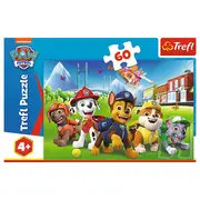 PUZZLE TREFL 60 PIESE PATRULA CATELUSILOR CATEII IN IARBA VIV17375