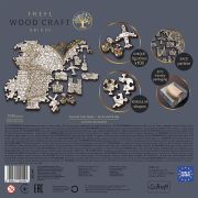 PUZZLE TREFL DIN LEMN 1000 PIESE HARTA LUMII ANTICE VIV20144