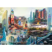 PUZZLE TREFL DIN LEMN 1000 PIESE NEW YORK VIV20147