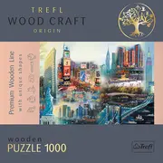 PUZZLE TREFL DIN LEMN 1000 PIESE NEW YORK VIV20147