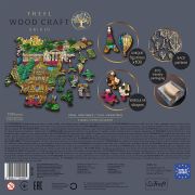 PUZZLE TREFL DIN LEMN 1000 PIESE OBIECTIVE TURISTICE FAIMOASE DIN FRANTA VIV20150