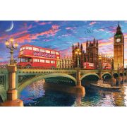 PUZZLE TREFL DIN LEMN 500+1 OBICTIVELE TURISTICE DIN LONDRA VIV20155