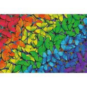 PUZZLE TREFL DIN LEMN 500+1 PIESE FLUTURASII COLORATI VIV20159