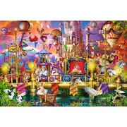 PUZZLE TREFL DIN LEMN 500+1 PIESE LUMEA MAGICA VIV20156