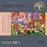 PUZZLE TREFL DIN LEMN 500+1 PIESE LUMEA MAGICA VIV20156