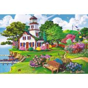 PUZZLE TREFL DIN LEMN 500+1 PIESE PORTUL IN TIMPUL VERII VIV20161