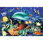 PUZZLE TREFL DIN LEMN 500+1 PIESE VIATA MARINA VIV20153