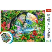 PUZZLE TREFL SPIRAL 1040 PIESE ANIMALE TROPICALE VIV40014