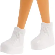 PAPUSA BARBIE FASHIONISTA CU PARUL BLOND SI ROCHITA SPORT VIVMTFBR37_GRB51