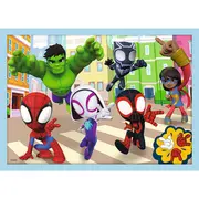 PUZZLE TREFL 4IN1 SPIDAY ECHIPA SPIDAY VIV34611
