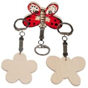 Set 2 brelocuri de decorat - okebel50120