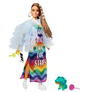 PAPUSA BARBIE EXTRA STYLE ROCHIE CURCUBEU VIVMTGYJ78
