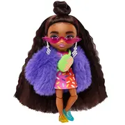 BARBIE PAPUSA BARBIE EXTRA MINI BRUNETA VIVMTHGP62_HGP63