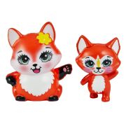 ENCHANTIMALS SET PAPUSI SURORI SI ANIMALUTELE LOR  FELICITY FOX & FLICK SI FEANA FOX & MIXTE VIVMTHCF79_HCF81