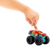 HOT WHEELS MONSTER TRUCK ROARIN WRECKERS DEMO DERBY CU FUNCTII SI SUNETE SCARA  1:43 VIVMTHDX60_HDX66