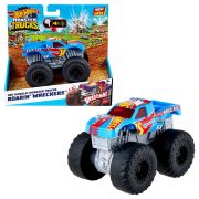 HOT WHEELS MONSTER TRUCK ROARIN WRECKERS RACE ACE CU FUNCTII SI SUNETE SCARA  1:43 VIVMTHDX60_HDX63
