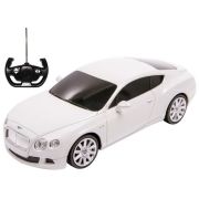 MASINA CU TELECOMANDA BENTLEY CONTINENTAL GT ALB CU SCARA 1 LA 24 VIVRas48600_Alb