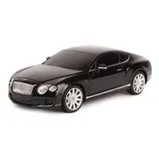 MASINA CU TELECOMANDA BENTLEY CONTINENTAL GT NEGRU CU SCARA 1 LA 24 VIVRas48600_Negru