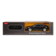 MASINA CU TELECOMANDA BENTLEY CONTINENTAL GT NEGRU CU SCARA 1 LA 24 VIVRas48600_Negru