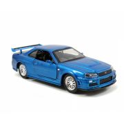 SET MASINUTE METALICE FAST & FURIOUS BRIAN'S NISSAN SKYLINE GT-R(BNR34) SCARA 1 LA 32 VIV253204004