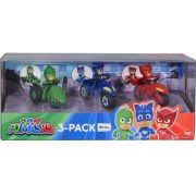 EROI IN PIJAMALE SET 3 MOTOCICLETE CU FIGURINA SCARA 1:64 VIV203143003