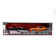 Set 2 masini metalice scara 1:32 Fast and Furious Dodge Charger