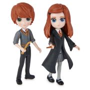 HARRY POTTER WIZARDING WORLD MAGICAL MINIS SET 2 FIGURINE RON SI GINNY WEASLEY VIV6061834