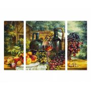 KIT PICTURA PE NUMERE SCHIPPER NATURA MOARTA CU STRUGURI, 3 TABLOURI VIV609260847
