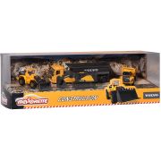 MAJORETTE SET 4 MASINUTE METALICE VOLVO 7.5CM VIV212057287