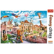 PUZZLE 1000 ORASE AMUZANTE ROMA SALBATICA VIV10600