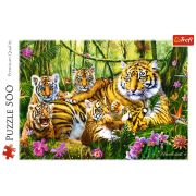 PUZZLE TREFL 500 FAMILIE DE TIGRI VIV37350