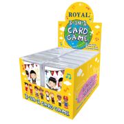 CARTI DE JOC ROYAL DIN PLASTIC EDUCATIVE 3IN1 INVATA DESPRE TARILE EUROPEI VIVREA031S113-D-337AX