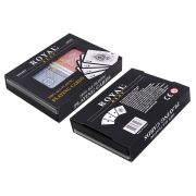 SET 2 PACHETE CARTI ROYAL CANASTA POKER DIN PLASTIC VIVRBA025D205-AB512LR