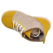 Ghetute neimblanite BabyFox Flipper Galben Mustar cu Gri FOX9702