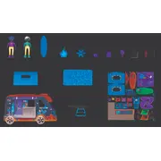 HAPE FURGONETA DE AVENTURA VIVHapeE3407