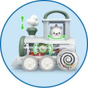 LOCOMOTIVA CU MECANISM STEAM VIVE7995