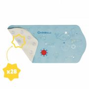 Badabulle - covor xxl antiderapant pentru cada cu senzor de temperatura bbbb023014