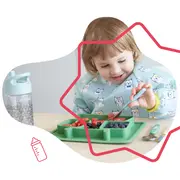 Badabulle - set tacamuri din metal cu animalute vesele bbbb005417