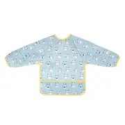 Badabullle - bavetica cu maneci, albastra cu pisicute bbbb007025