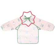 Badabullle - bavetica cu maneci, roz cu animalute vesele bbbb007024