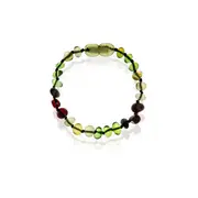 Bratara din chihlimbar pentru bebelusi BabyJem (Culoare: Mixt) JEMbj_5885