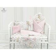 MimiNu - Perna bebelusi profilata, cu doua fete, 23x26 cm, Velvet Sweet Deer/Pink BYN6426972009874